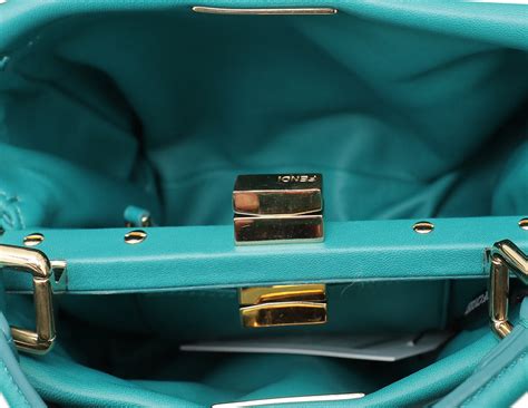 teal fendi bag|Fendi t shirts.